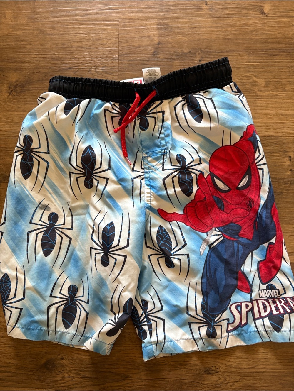 Marvel Spider-Man Blue, Red & Black Swim Shorts